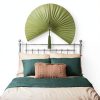 Suchubu Large Green Bamboo Wall Fan 60‑Inch Foldable Decorative-7