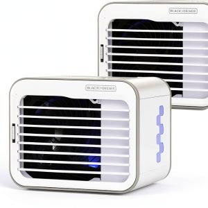 BLACK+DECKER Portable Desktop Air Cooler BDMC10 White USB Powered-0