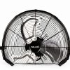 Wall Mounted Fan NewAir WindPro18W Black 18 Inch High Airflow 3000 CFM-1
