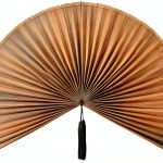 Suchubu Large Green Bamboo Wall Fan 60‑Inch Foldable Decorative-0