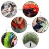 Suchubu Large Green Bamboo Wall Fan 60‑Inch Foldable Decorative-8