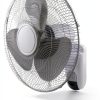 Wall Mount Fan Comfort Zone 16 inch CZ16WR-EC White 3 Speed Remote-8