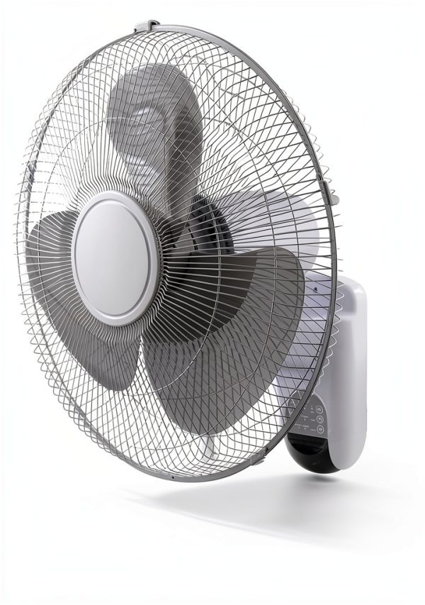Wall Mount Fan Comfort Zone 16 inch CZ16WR-EC White 3 Speed Remote-8