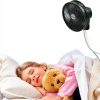 Wall-Mounted Ceiling Fan JIWAN 10‑Inch Blackish Green 1900 CFM Remote-2