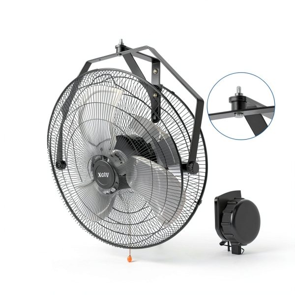 Xcity Wall Mount Fan 18'' Pro Industrial Bladeless High Velocity-3