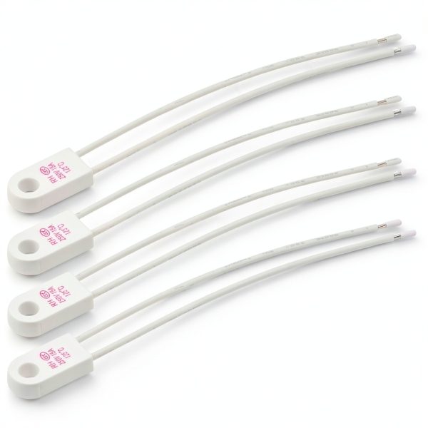 Garosa 4Pcs Ceramic Thermal Protector - 250V 15A 125C Cutoff Switch-4