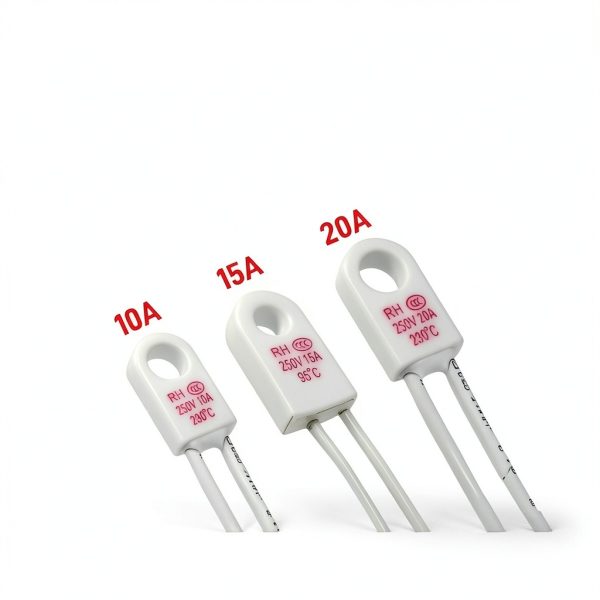 Ceramic Thermal Cutoff Fuse RH 15A 250V 135C 2pcs High Temp 95 250C-2